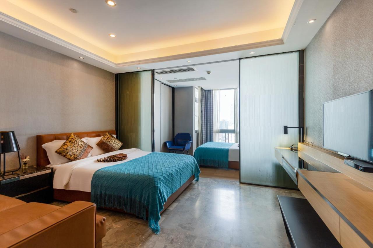 Yoyo Apartment Jiedeng Metropolis Branch, Beijing Road กวางโจว ภายนอก รูปภาพ