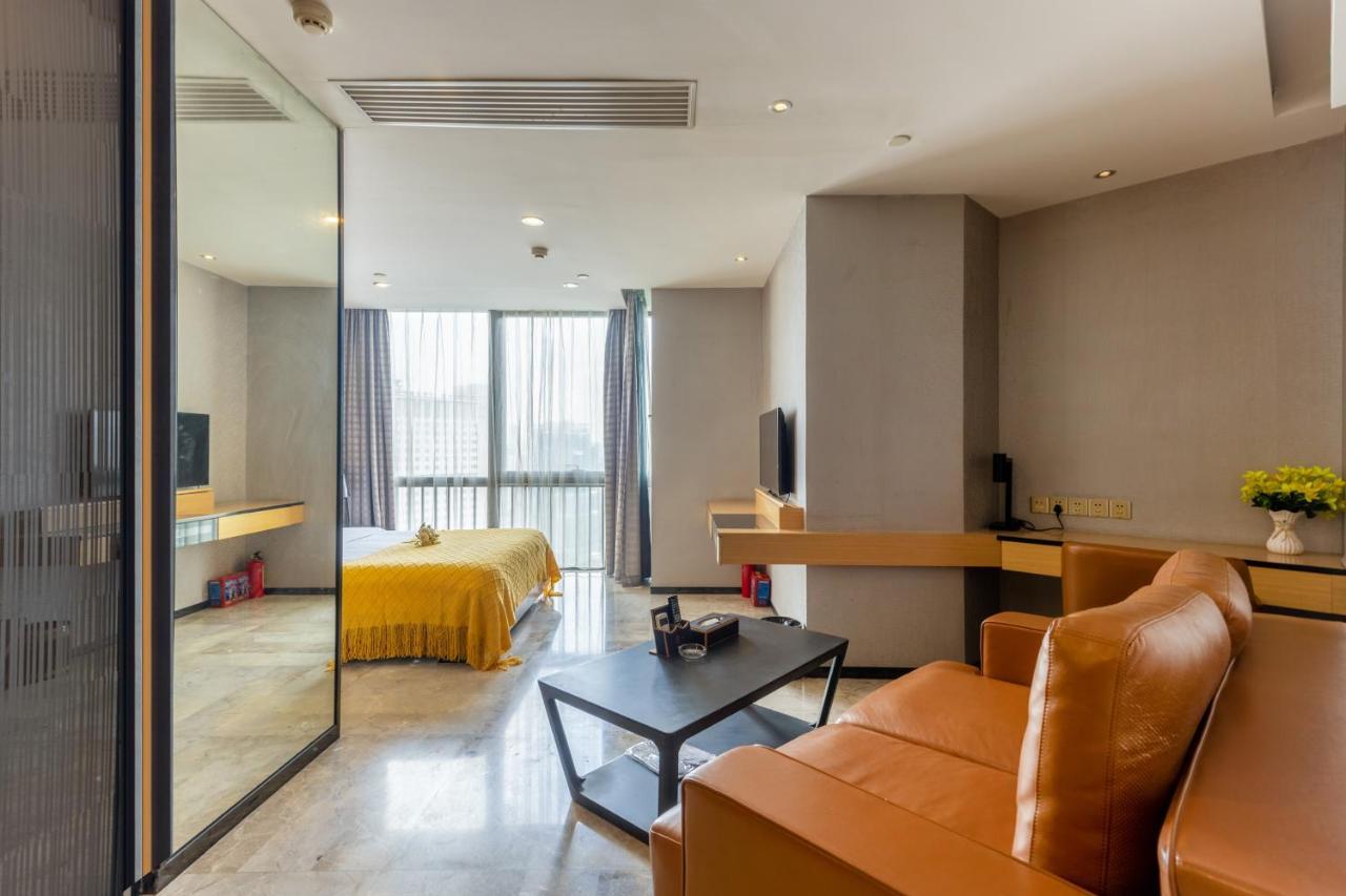Yoyo Apartment Jiedeng Metropolis Branch, Beijing Road กวางโจว ภายนอก รูปภาพ