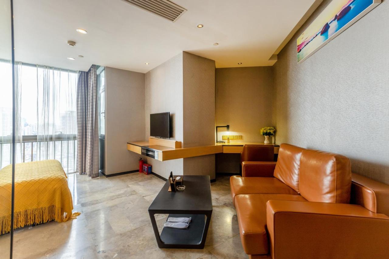 Yoyo Apartment Jiedeng Metropolis Branch, Beijing Road กวางโจว ภายนอก รูปภาพ