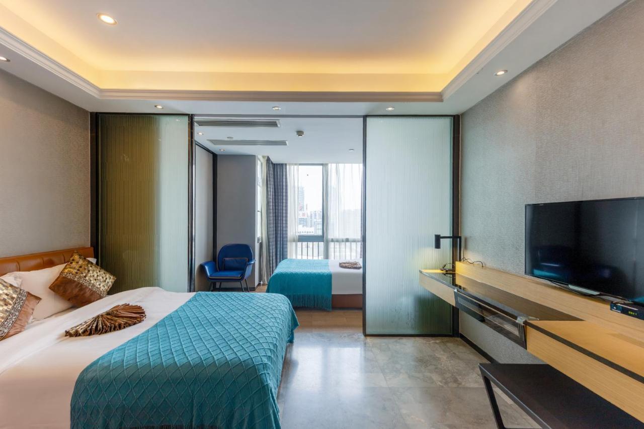 Yoyo Apartment Jiedeng Metropolis Branch, Beijing Road กวางโจว ภายนอก รูปภาพ