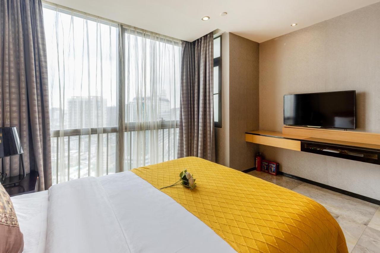 Yoyo Apartment Jiedeng Metropolis Branch, Beijing Road กวางโจว ภายนอก รูปภาพ