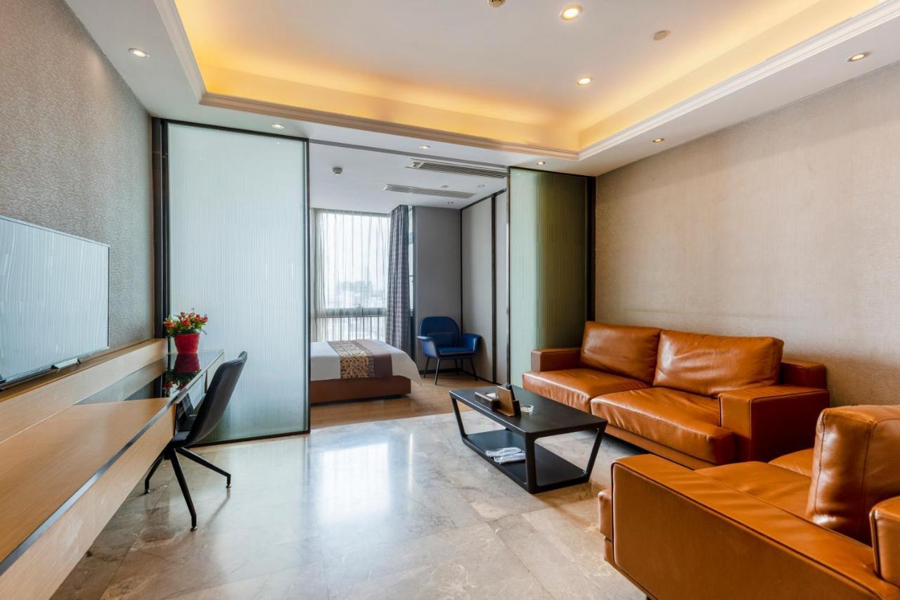 Yoyo Apartment Jiedeng Metropolis Branch, Beijing Road กวางโจว ภายนอก รูปภาพ