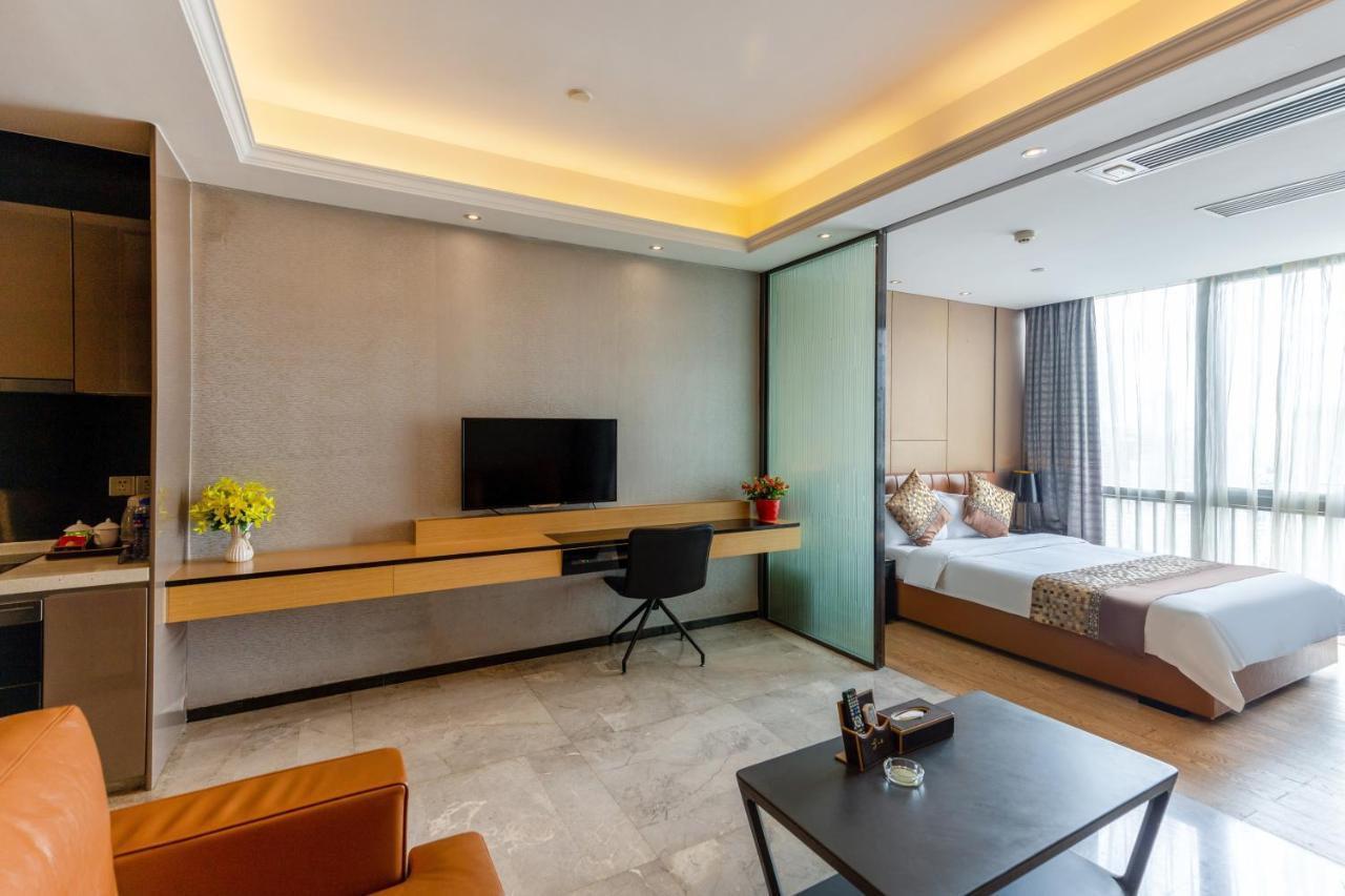 Yoyo Apartment Jiedeng Metropolis Branch, Beijing Road กวางโจว ภายนอก รูปภาพ
